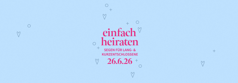einfach heiraten am 26.6.26