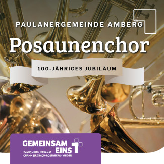 Plakat Posaunenchor-Jubiläum