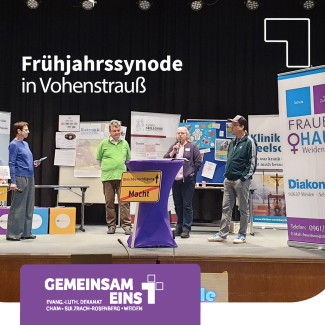 Podiumsgespräch bei der Frühjahrssynode 